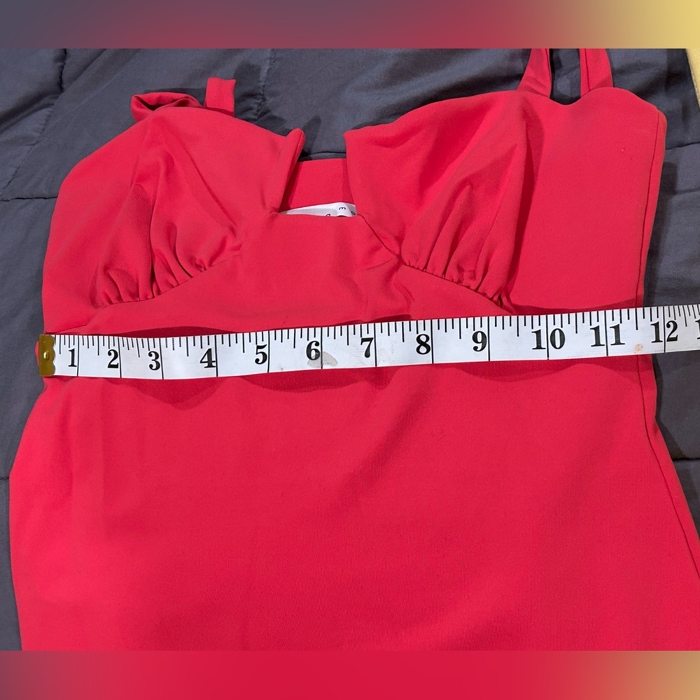 REVOLVE ANGLED WIRE SUSANA MONACO TOP SMALL COLOR WATERMELON - Picture 6 of 6